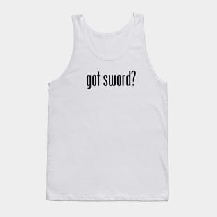 GOT SWORD Tank Top